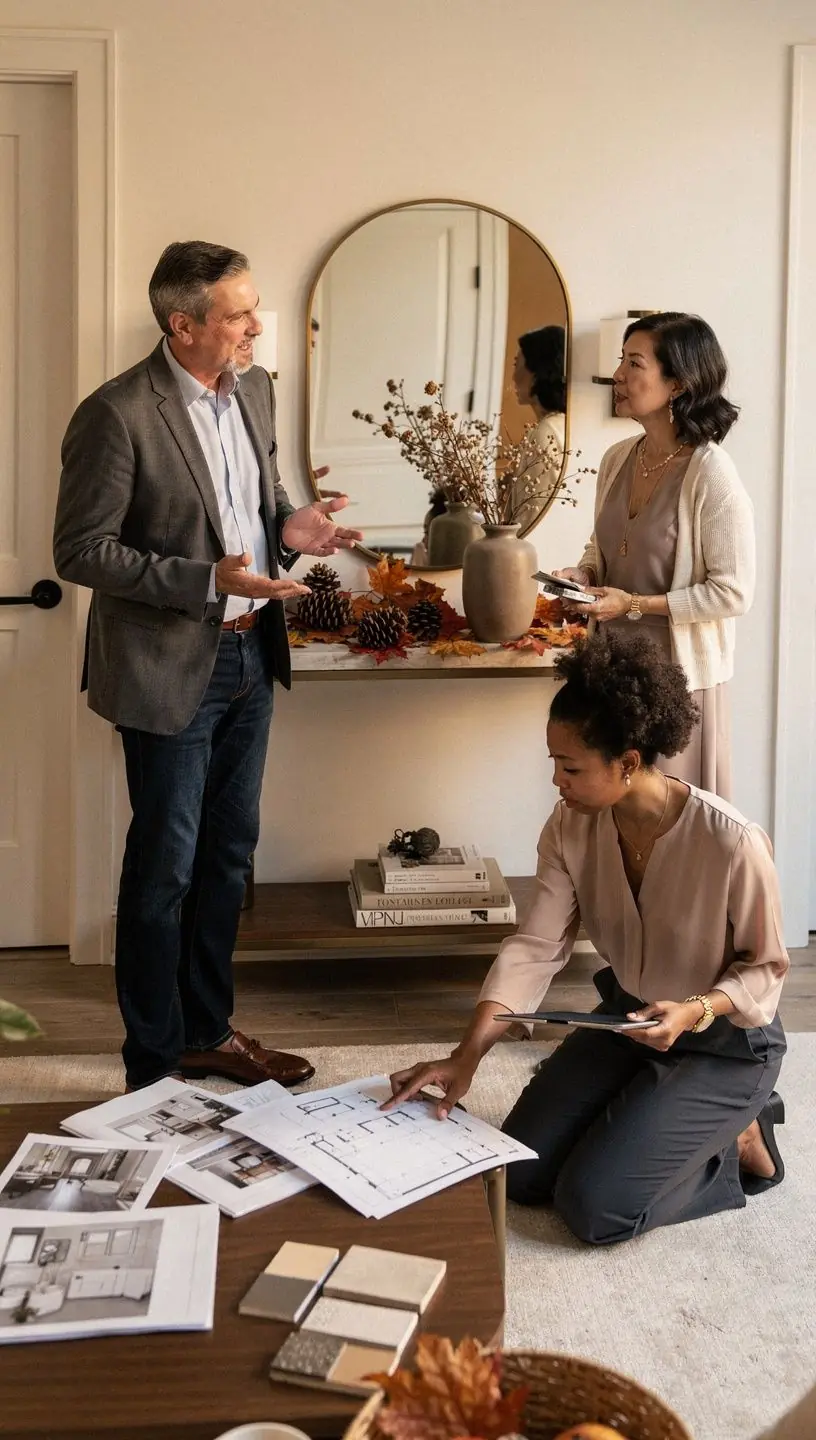 Small space interior design tips for functionality.